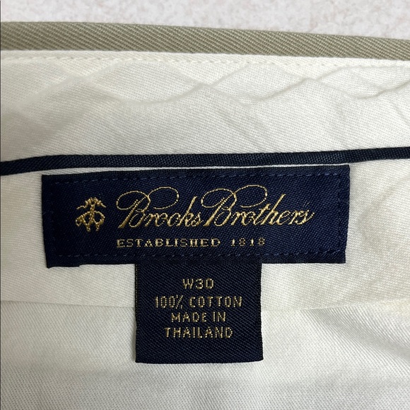 Brooks Brothers Men's Tan Pants - Picture 2 of 4